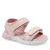 Buty dla dziewczynek - Sandały Nelli Blu CM220913-12 Różowy - miniaturka - grafika 1