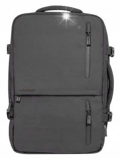 Plecak na laptopa Natec Camel Pro 17,3'' 3 Komory Biznesowy Podróżny Czarny