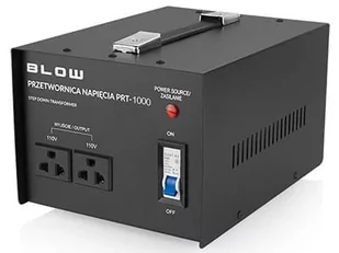 Przetwornica napięcia 230V/110V dwa gniazda PRT-1000W - Prostowniki samochodowe - miniaturka - grafika 1