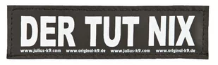 Trixie Naklejka na rzep 2 Julius-K9 S DER TUT NIX - Smycze dla psów - miniaturka - grafika 1