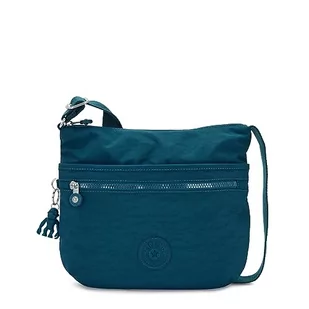Kipling Arto Średni Crossbody, 29 x 26 x 4, Cosmic Emerald, Zielony - Torebki damskie - miniaturka - grafika 1