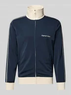 Bluzy męskie - Bluza rozpinana o kroju slim fit z wyhaftowanym logo Model 'Niagara' - miniaturka - grafika 1