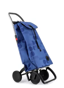 Wózek składany na zakupy 2 kołowy Rolser I-MAX Logos - blue - Torby i wózki na zakupy - miniaturka - grafika 4