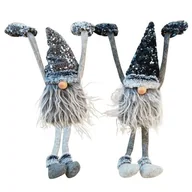 Ozdoby bożonarodzeniowe - Figurka tekstylna Skrzat siedzący 54 cm - miniaturka - grafika 1