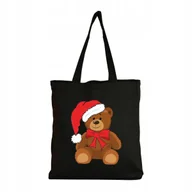 Torby i wózki na zakupy - Torba BAWEŁNIANA Z NADRUKIEM EKO Shopperbag Świąteczna Boże Narodzenie #9 - miniaturka - grafika 1