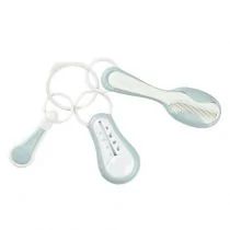 Beaba Akcesoria do pielęgnacji: termometr do kąpieli, cążki do paznokci, szczoteczka i grzebień Green Blue solution-bc-7158-0 - Zabawki do kąpieli - miniaturka - grafika 1
