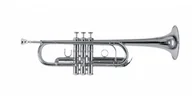 Instrumenty dęte - Roy Benson C-Trompete MOD.TR-402CS + 1 komplet srebrnych pociągów Bb, w zestawie etui RB701089 - miniaturka - grafika 1