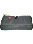 Akcesoria do wózków - Kaiser Naturfellprodukte Ogrzewacz wełniany "Biggy" w kolorze antracytowym do rąk - 45 x 22 cm - miniaturka - grafika 1