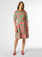 Sukienki - More & More - Sukienka damska, zielony|wielokolorowy|wyrazisty róż - miniaturka - grafika 1