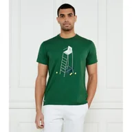 Koszulki męskie - Lacoste T-shirt Tennis Heritage Regular Fit - miniaturka - grafika 1