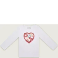 Bluzy dla dziewczynek - Guess Bluzka Regular Fit - miniaturka - grafika 1