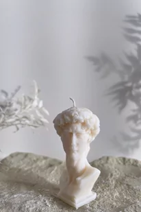 Dekoracyjna Świeca sojowa David - Świece - miniaturka - grafika 1