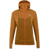 Kurtki damskie - Salewa Puez Hybrid Polarlite damska kurtka polarowa z kapturem - miniaturka - grafika 1