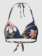 Stroje kąpielowe - Top bikini z kwiatowym wzorem model ‘INTO THE SUN’ - miniaturka - grafika 1