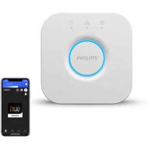 Philips Philips Hue Bridge - ZigBee Control Unit - jednostka sterująca 929001180642 - Systemy inteligentnych domów - miniaturka - grafika 1