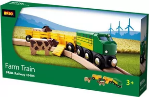 Brio Farm Train 334 - Klocki - miniaturka - grafika 2