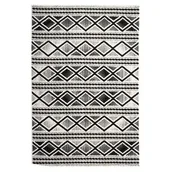 Dywany - Dywan Candida 120 x 160 cm romby biało czarne - miniaturka - grafika 1