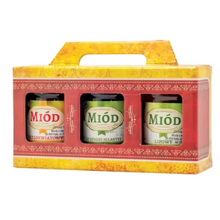 Pudełko na 3 słoiki 315ml (10szt) - P2I - Opakowania i torebki na prezenty Pudełko na 3 słoiki 315ml (10szt) - P2I - Opakowania i torebki na prezenty - miniaturka - grafika 1