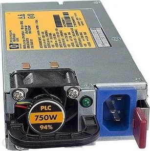 Zasilacz serwerowy HP Zasilacz HP, Moc 750W, 12V, 80PLUS Gold - 512327-B21 - Zasilacze do serwerów - miniaturka - grafika 1