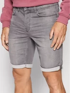 Spodenki męskie - ONLY & SONS Szorty jeansowe Ply 22018583 Szary Regular Fit - miniaturka - grafika 1