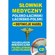 Level Trading Słownik medyczny polsko-łaciński łacińsko-polski + definicje haseł + CD (słownik elektroniczny) - Bartłomiej Żukrowski, Baran Justyna, Aleksandra Lema - Pozostałe języki obce - miniaturka - grafika 2