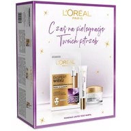 Zestawy kosmetyków damskich - L'Oreal Paris Ekspert Wieku 60+ zestaw odbudowujący krem na dzień 50ml + odbudowująco-nawilżająca maska w płachcie 30g + odbudowujący krem pod oczy 15ml - miniaturka - grafika 1