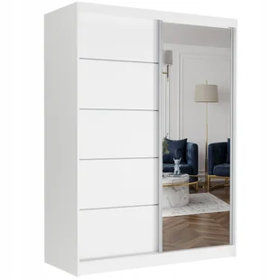 Szafa przesuwna Rivano I 150 cm z lustrem - Szafy - miniaturka - grafika 1