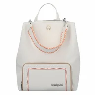 Plecaki - Desigual Prime Plecak miejski 34.5 cm weiss - miniaturka - grafika 1