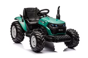 Traktor Na Akumulator HC-306 Ciemno Zielony 24V - Tory, garaże, parkingi - miniaturka - grafika 1