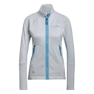 Bluzy damskie - adidas Damska bluza W Tx Flooce Hdj - miniaturka - grafika 1