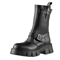 Kozaki damskie - kozaczki damskie ALTERCORE czarne (MARIA VEGAN BLACK)-40 - miniaturka - grafika 1