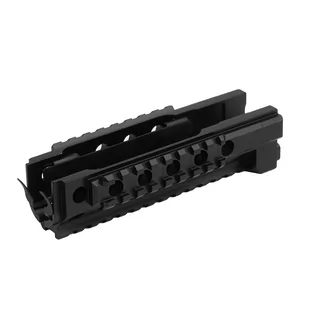 WBP Rogów - Łoże Picatinny do AK / AKM / AKMS - Aluminium - Picatinny - Czarne - Osprzęt do wiatrówek - miniaturka - grafika 1