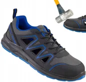 Obuwie robocze - Buty robocze PÓŁBUTY męskie SPORTOWE PRZEWIEWNE z METALOWYM NOSKIEM URGENT - miniaturka - grafika 1