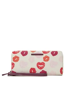 Aldo Duży Portfel Damski Aroa 16983204 Biały - Portfele - miniaturka - grafika 1