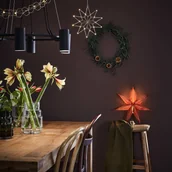 Ozdoby bożonarodzeniowe - Markslojd Markslojd EMBLA  705807 gwiazda wisząca 1x6W/E14 IP20 705807 - miniaturka - grafika 1