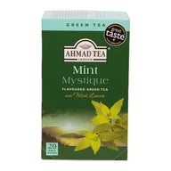 Herbata - Ahmad Tea Green Tea Mint Mystique Herbata Zielona Miętowa 20 Torebek Aluminiowych - miniaturka - grafika 1