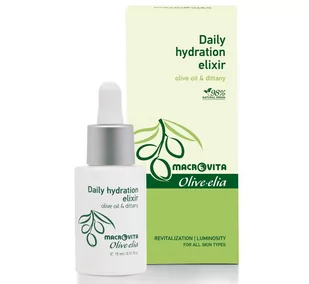 MACROVITA OLIVE-ELIA nawilżający eliksir do codziennego stosowania z lebiodką kreteńską (dittany) 15ml - Serum do twarzy - miniaturka - grafika 1