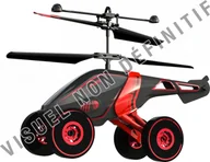 Zabawki zdalnie sterowane - Silverlit SILVERLIT Radio Control helicopter Airwheels - miniaturka - grafika 1