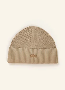 Lacoste Czapka beige - Czapki damskie - miniaturka - grafika 1