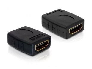 Delock Adapter HDMI (F)->HDMI(F) ŁĄCZNIK BECZKA (65049) - Adaptery i przejściówki - miniaturka - grafika 3