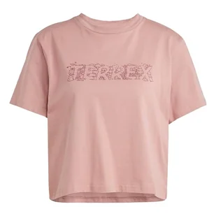 Koszulka Terrex Graphic - Odzież trekkingowa damska - miniaturka - grafika 1