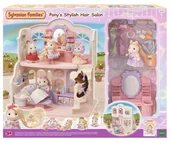 Figurki dla dzieci - Sylvanian Families, Figurki Kolekcjonerskie, Zestaw Salon Piękności z Figurką z Włosami, 5642 - miniaturka - grafika 1
