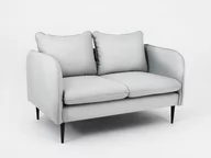 Sofy i kanapy - Sofa 2-osobowa INSTIT POSH BLACK, szara, 90x145x89 cm - miniaturka - grafika 1