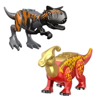 Figurki dla dzieci - Dinozaury klocki Carnotaurus i Parasaurolophus - miniaturka - grafika 1