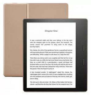 Amazon Kindle Oasis 3 32GB złoty bez reklam - Czytniki ebooków - miniaturka - grafika 1
