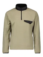 Odzież trekkingowa męska - DOLOMITE Bluza polarowa "Latemar" w kolorze beżowym - miniaturka - grafika 1