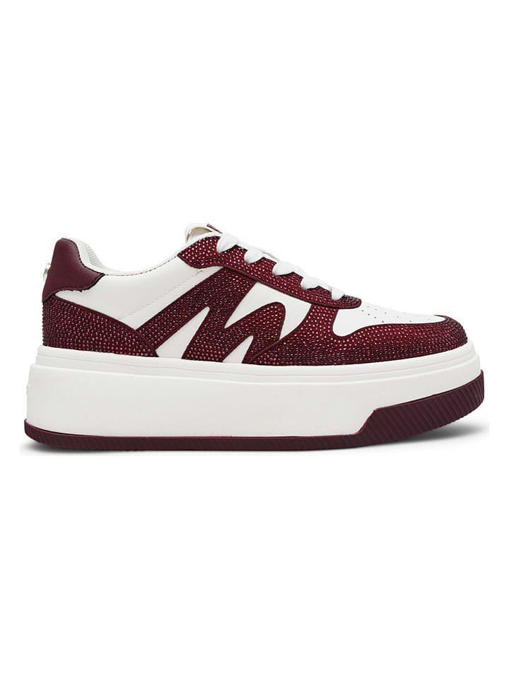 Steve Madden Sneakersy w kolorze biało-czerwonym