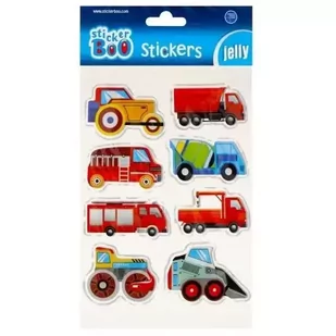 Naklejki Sticker BOO Autka - Szkolne artykuły papiernicze - miniaturka - grafika 1