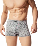 Majtki męskie - SZORTY ATLANTIC MĘSKIE BOKSERKI MH1120 SZARE M - miniaturka - grafika 1