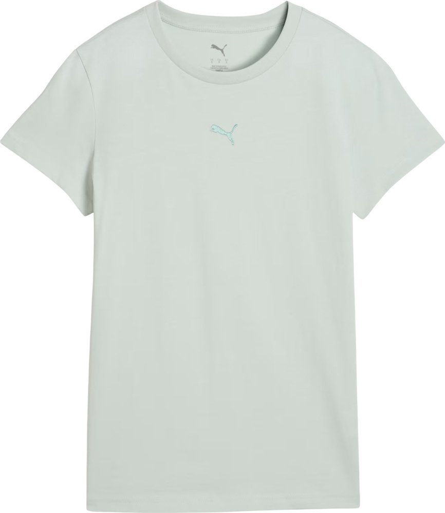 Puma Koszulka damska Puma Ess Centered Cat Logo Tee miętowa 692916 29 L